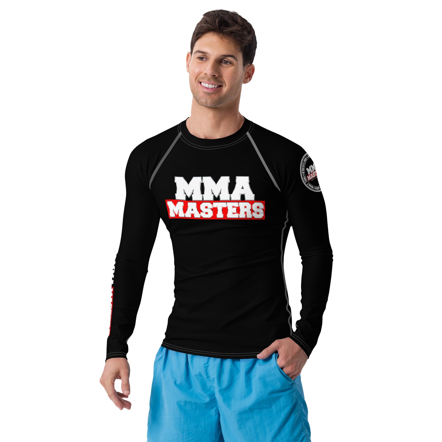 MMA MASTERS JIU JITSU Men's Rash Guard