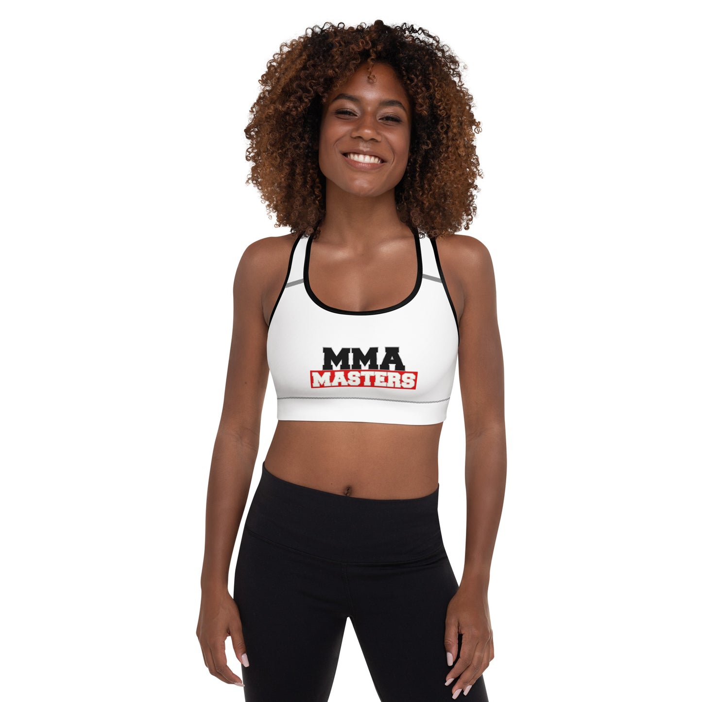 MMA MASTERS Padded Sports Bra
