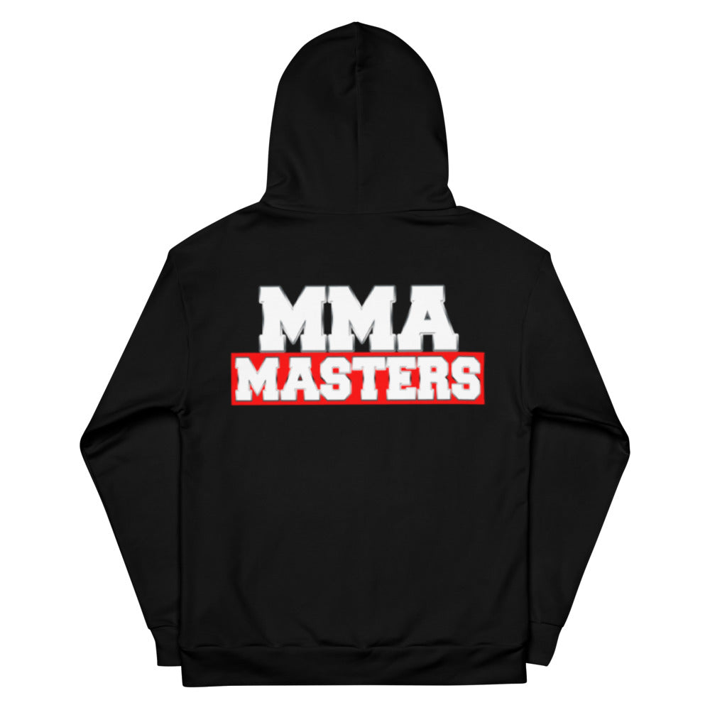 MMA MASTERS Black Unisex Hoodie