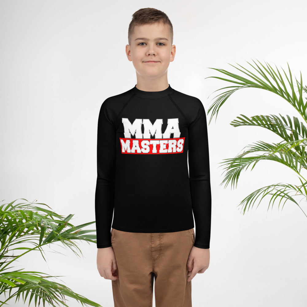 MMA MASTERS Youth Rash Guard