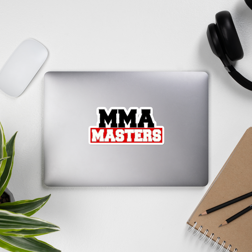 MMA MASTERS Bubble-free stickers
