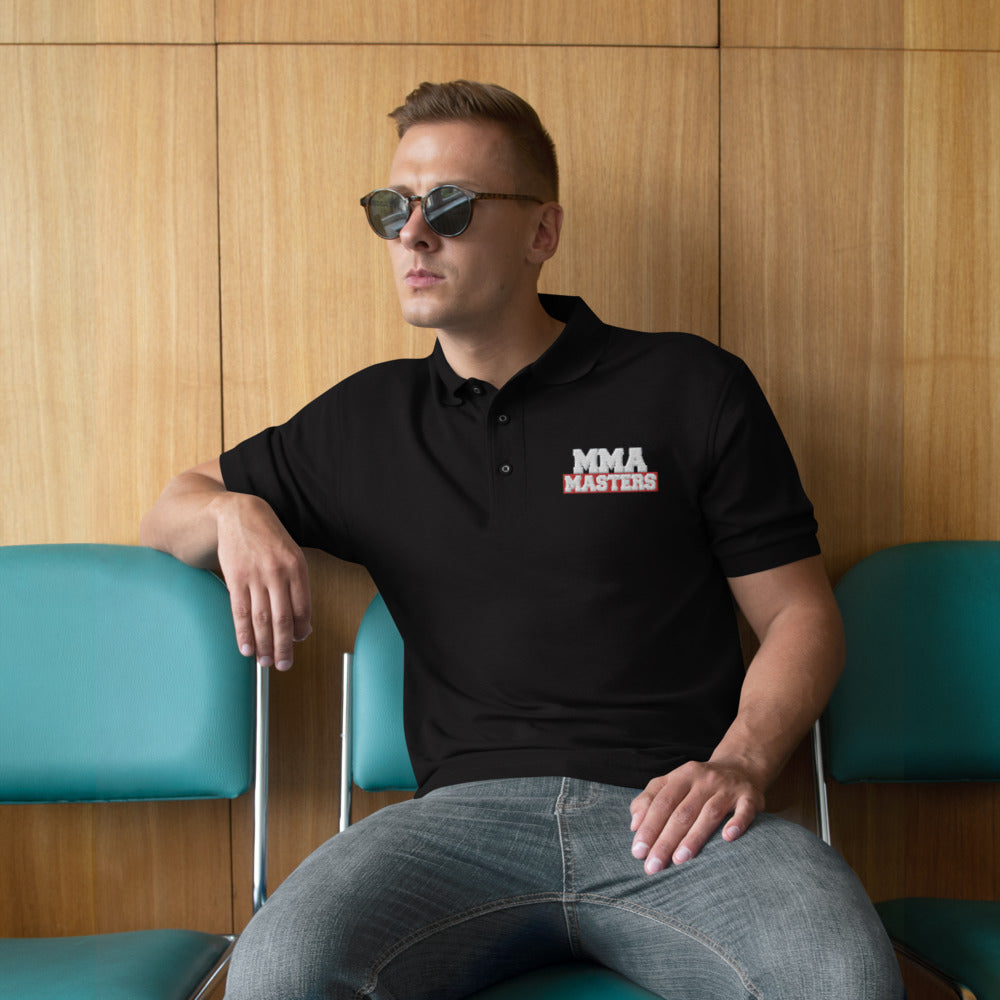 MMA MASTERS Men's Premium Polo