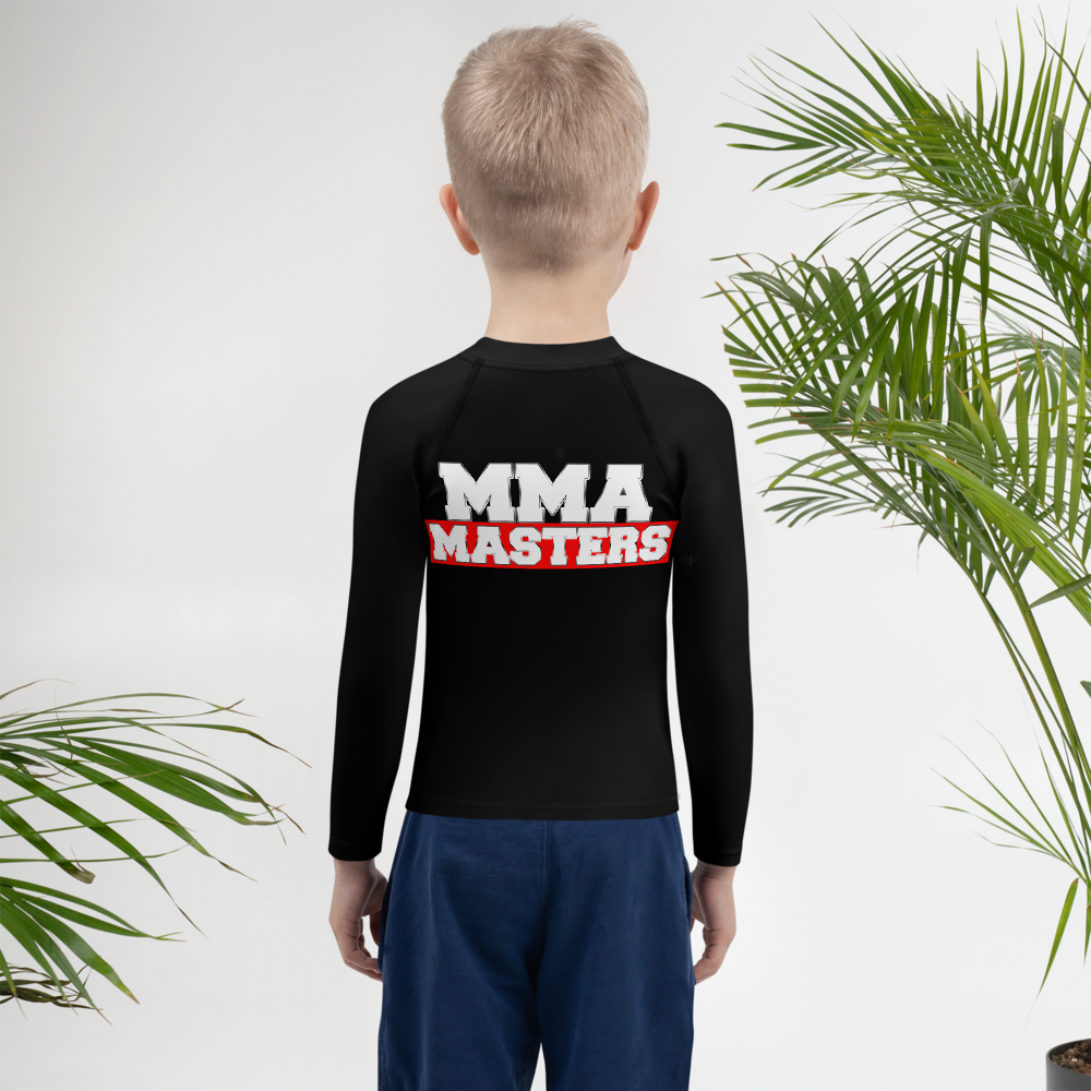 MMA MASTERS Kids Rash Guard