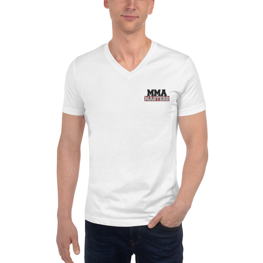 MMA MASTERS Short Sleeve V-Neck T-Shirt