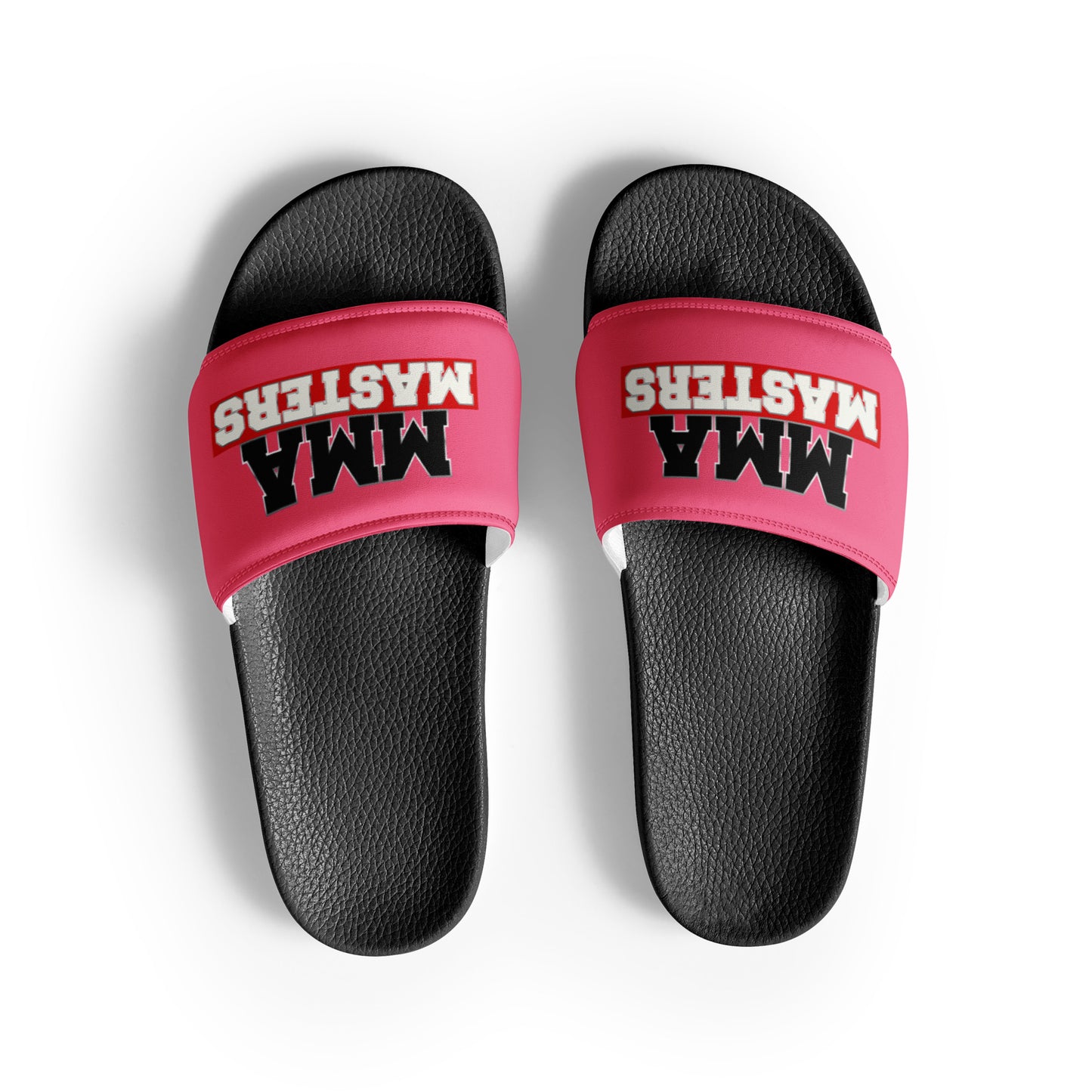 MMA MASTERS Women's pink slides
