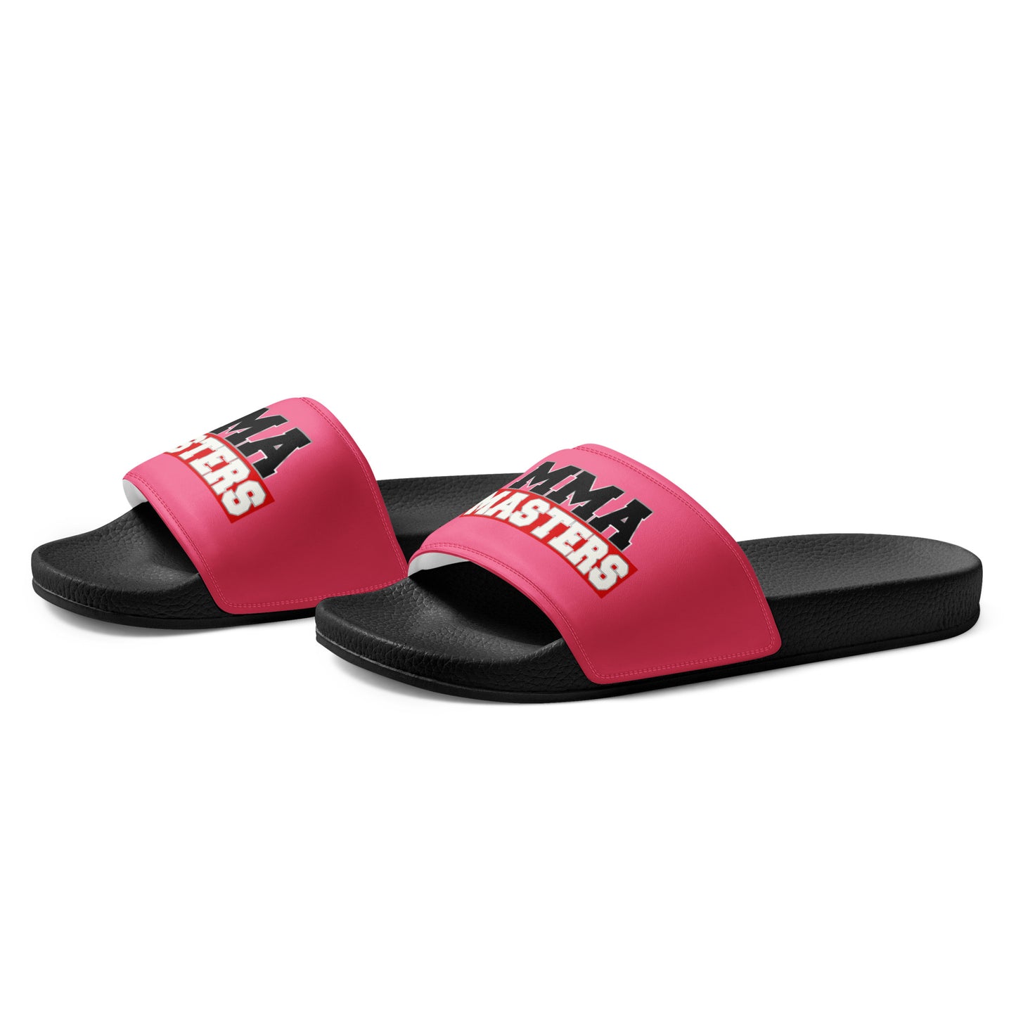 MMA MASTERS Women's pink slides