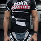 MMA Masters Men's Fight Team Rash Guard Grey
