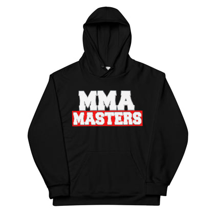 MMA MASTERS Black Unisex Hoodie