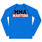 MMA MASTERS Youth Blue Rash Guard