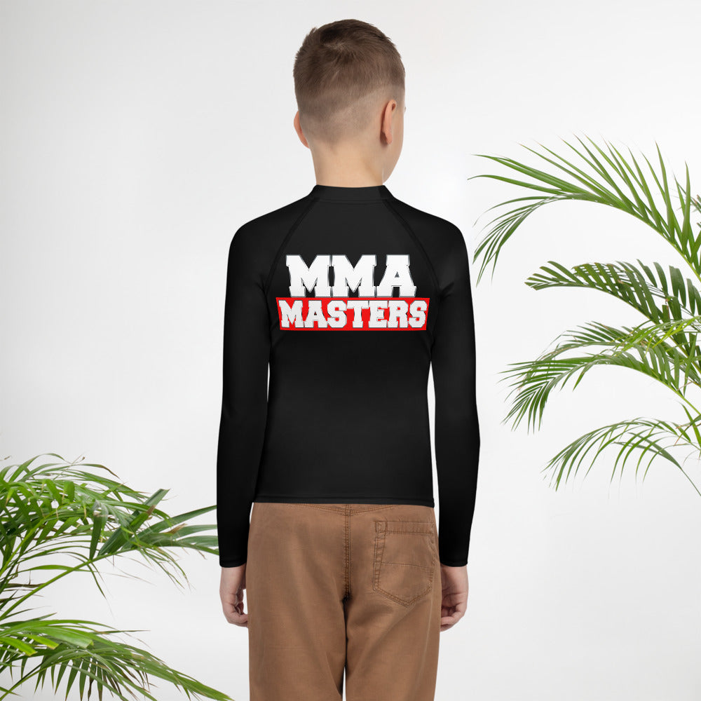 MMA MASTERS Youth Rash Guard