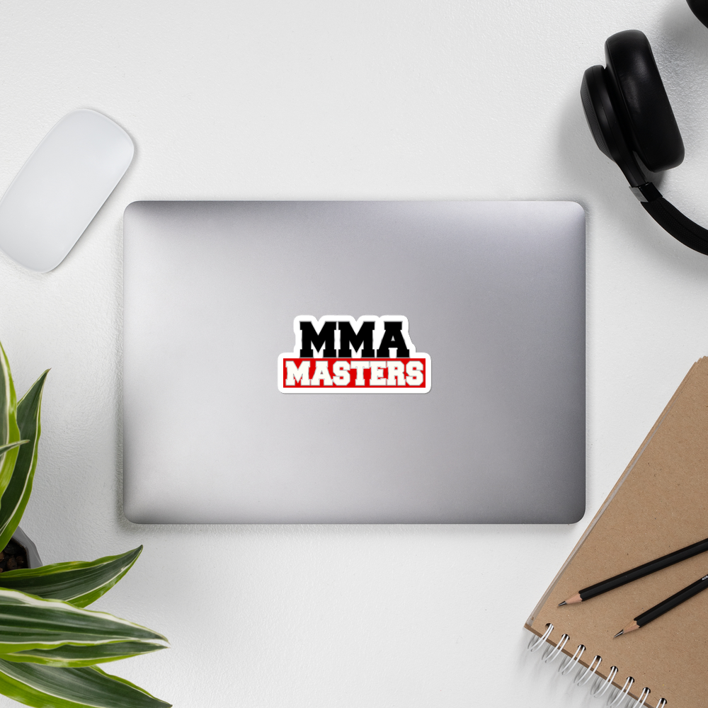 MMA MASTERS Bubble-free stickers