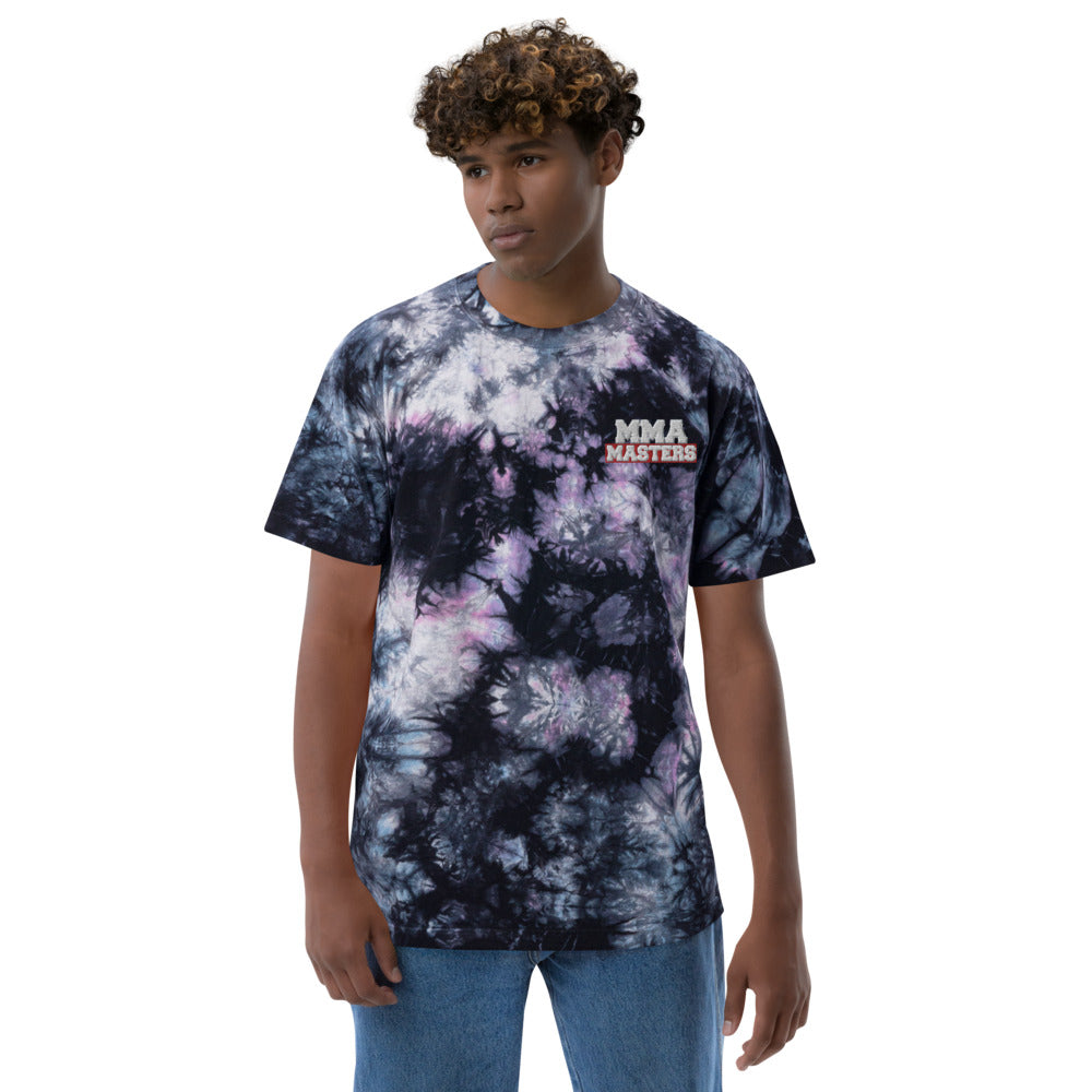 MMAMASTERS Oversized tie-dye t-shirt