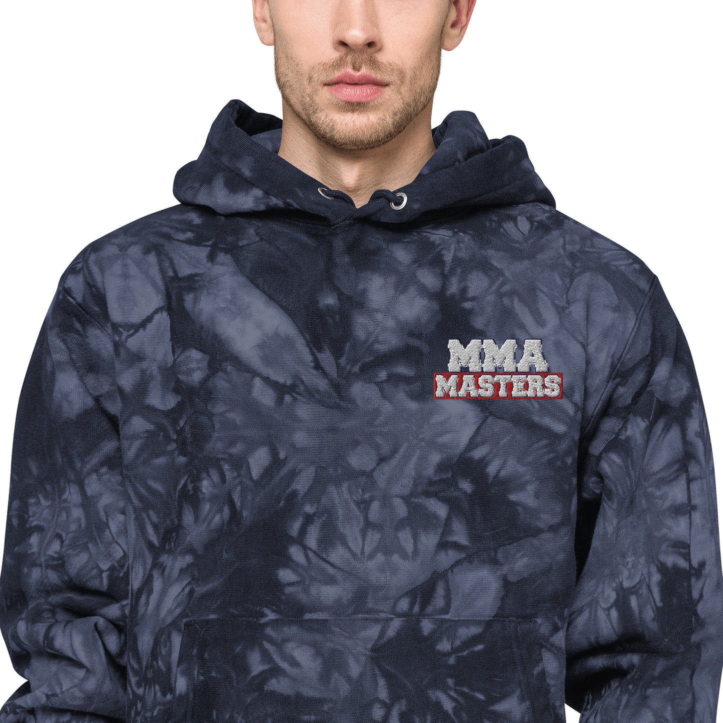 MMA MASTERS Unisex Champion tie-dye hoodie
