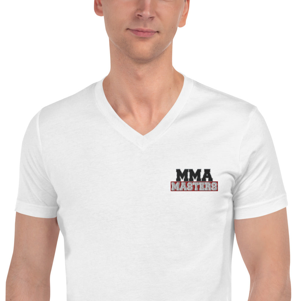 MMA MASTERS Short Sleeve V-Neck T-Shirt